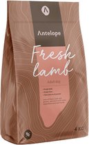 Antelope Fresh Adult - Hondenvoer - Lam - 4 kg - Hypoallergeen en graanvrij