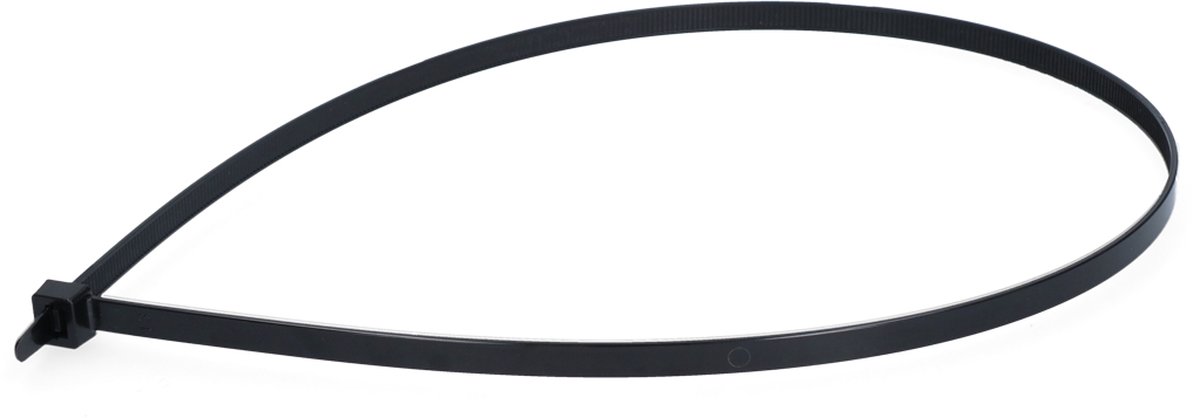 Shield Up Stay Away Tiewrap– Ophangbeugel voor Stay Away koker – Eenvoudige montage – Zwart – 73 cm