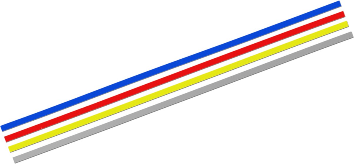 Magneetlijnen blauw