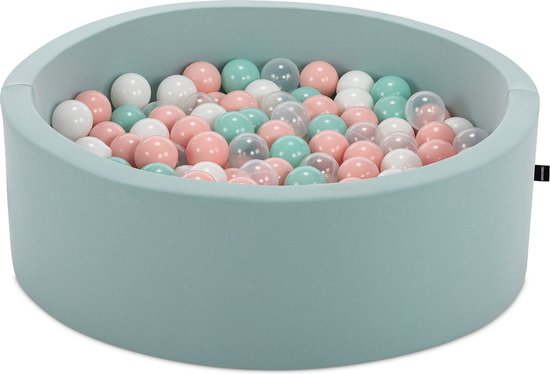 Piscine à Balles NUBUNI Pliable – 120 Cm – Fleur Décorative – Aire De Jeu Sensoriel – Balles Non Incluses