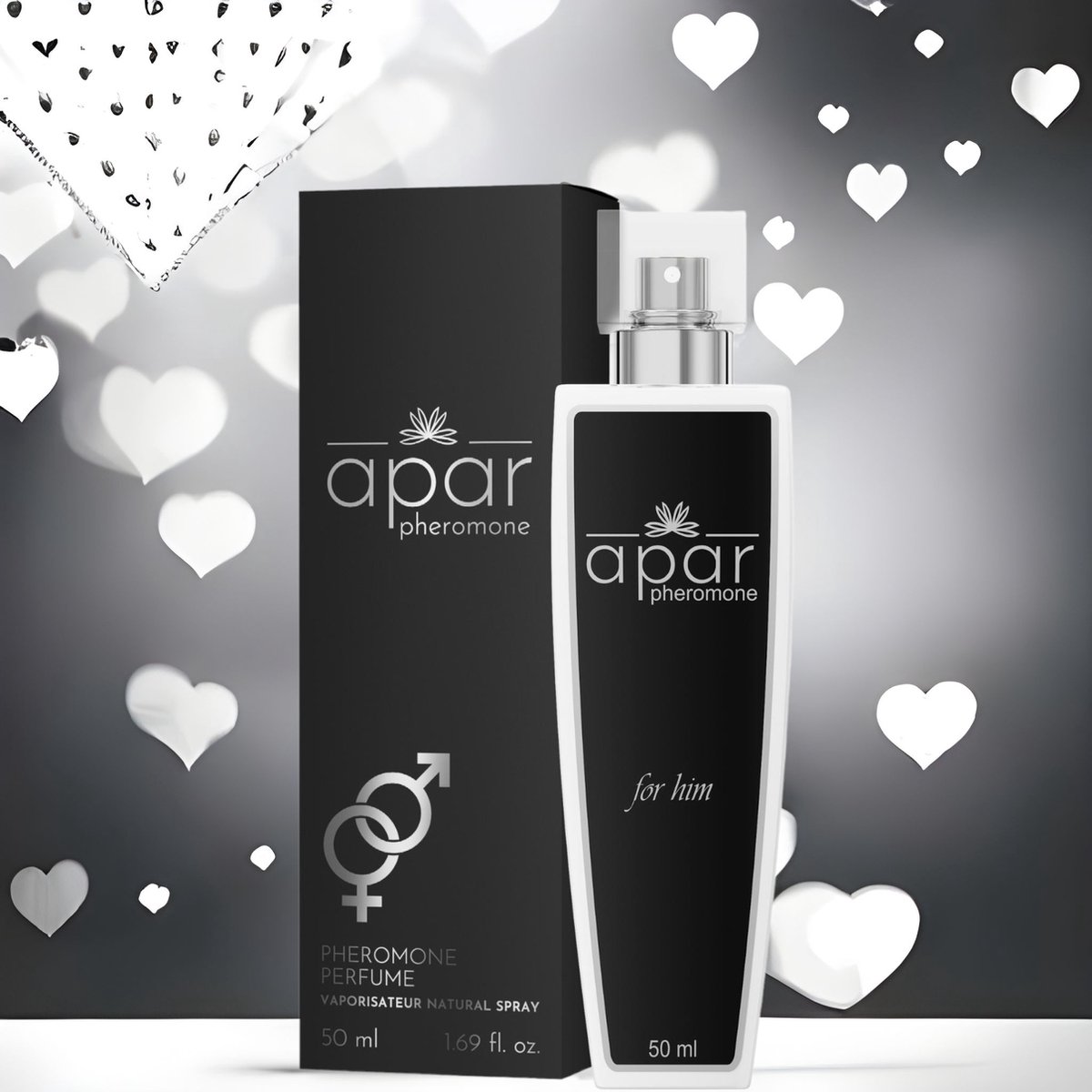 Goedkoopste APAR - Pheromonen/Feromonen Parfum For Him- 50ml - Stimuleren natuurlijk verlangen - Versterken sensualiteit