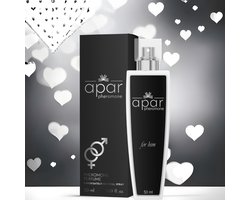 APAR - Pheromonen/Feromonen Parfum For Him- 50ml - Stimuleren natuurlijk verlangen - Versterken sensualiteit