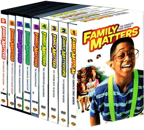 Family Matters The Complete Series (27-DVDs, Seizoen 1-9)