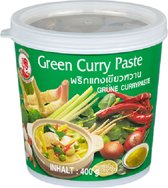 Cock Curry Paste Groen - 1 x 400g Kuipje