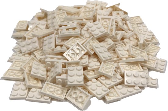 200 Bouwstenen 2x3 plate | Wit | Compatibel met Lego Classic | Keuze ...