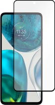 Cazy Screenprotector Motorola Moto G52 Full Cover Tempered Glass - Zwart