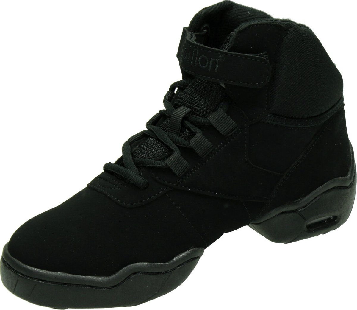 Papillon Danssneakers Splitzool Dames Zwart Maat 41,5