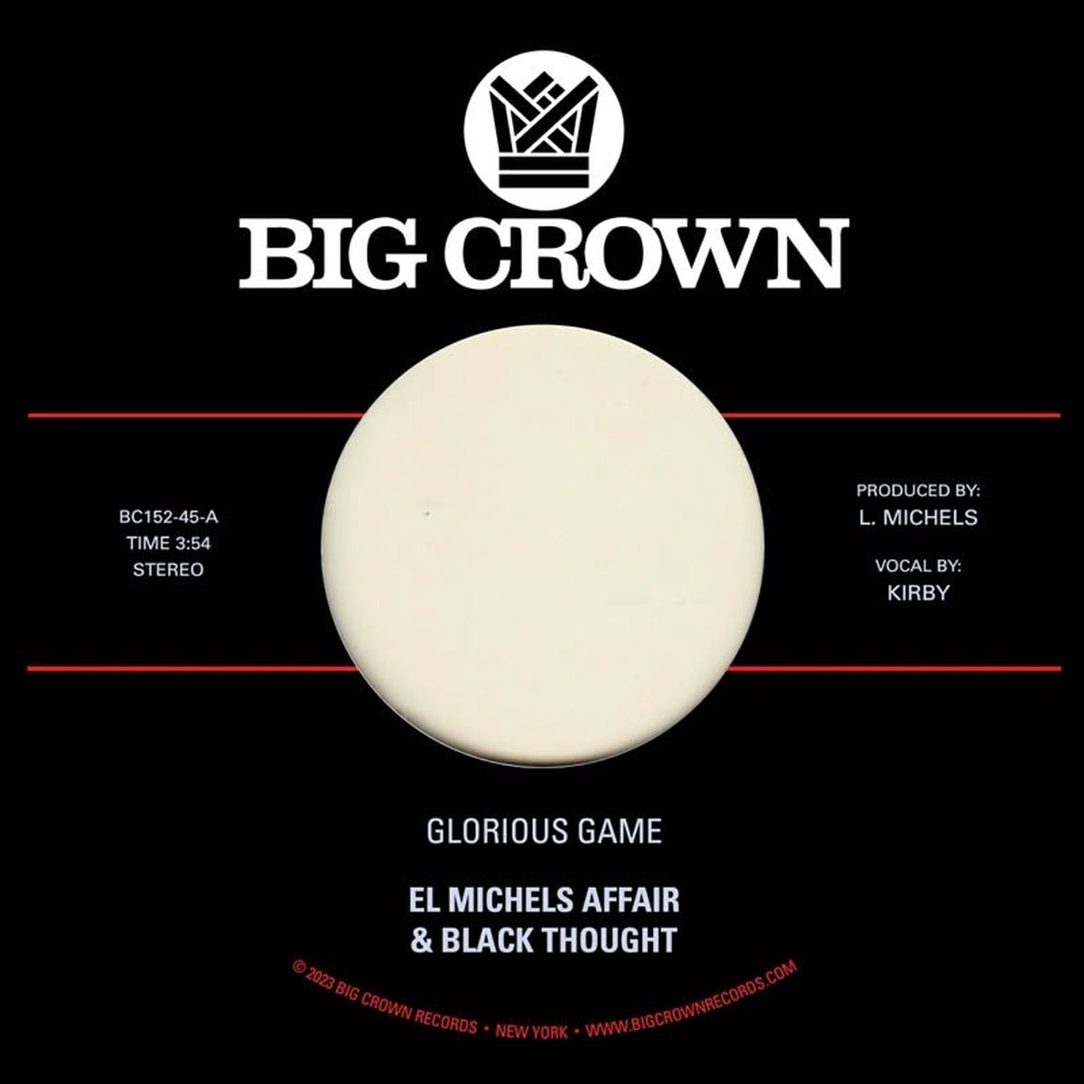 El Michels Affair & Black Thought - Glorious Game (7" Single)