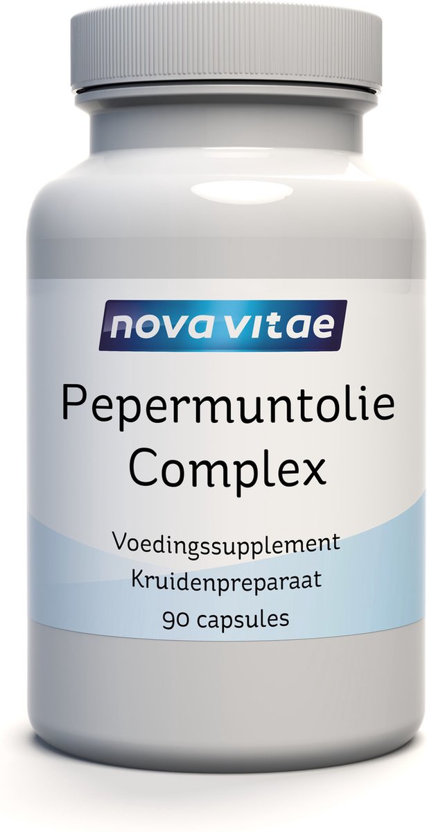 Goedkoopste Nova Vitae - Pepermuntolie - Complex - Puur - 90 capsules