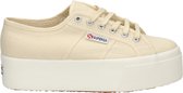 Superga 2790 dames platform sneaker - Beige - Maat 39