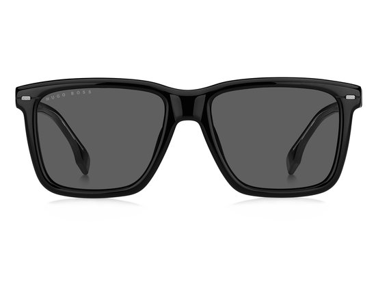 HUGOBOSSBLACK Zonnebril (BOSS1317/S) Volwassenen Zilverkleurig Volledig omrand van HUGO BOSS — afbeelding 2