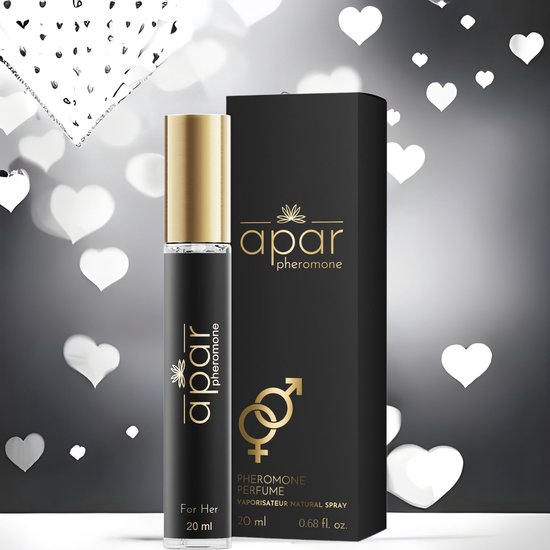 APAR - Pheromonen/Feromonen Parfum For Her - 20ml - Stimuleren natuurlijk verlangen - Versterken sensualiteit