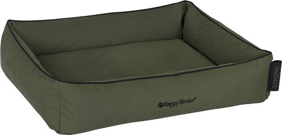 Happy-house Mand rechthoekig Strong (S) Donkergroen 55x45x12 cm