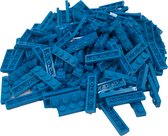 200 Bouwstenen 1x4 plate | Hemelsblauw | Compatibel met Lego Classic | Keuze uit vele kleuren | SmallBricks