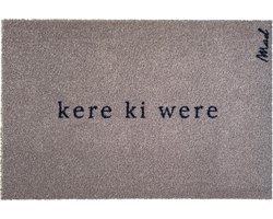 Mad About Mats - ALMA - deurmat - kere ki were - schoonloop/scraper - wasbaar - 50x75cm