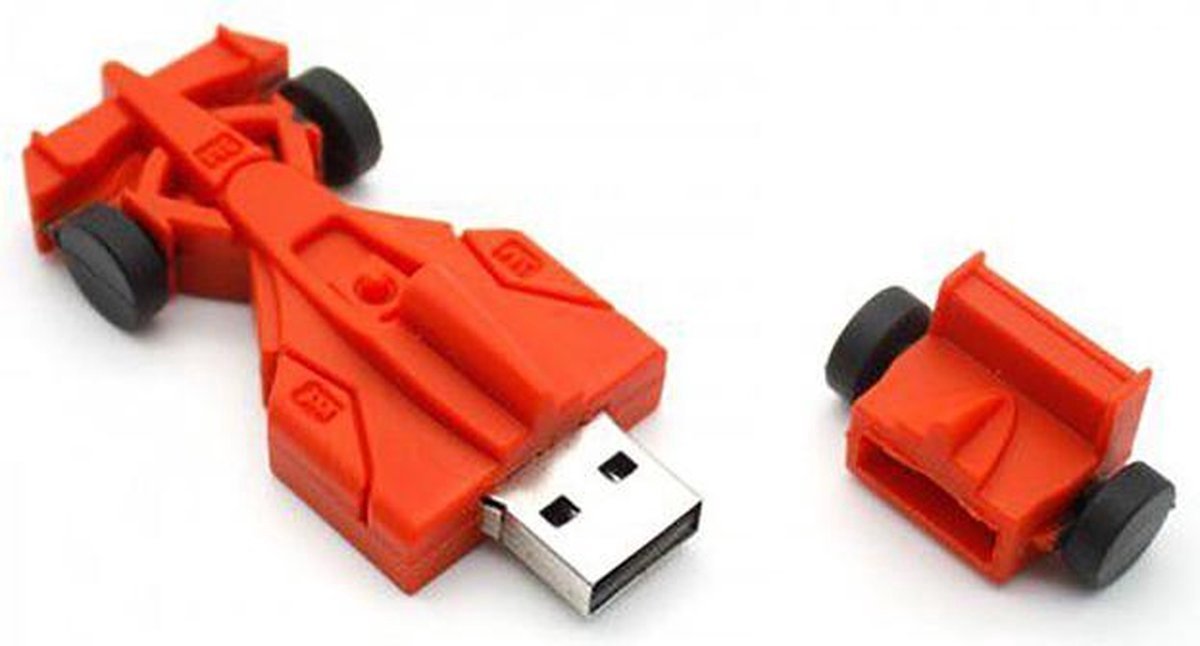 128GB 3.0 Rood auto usb stick - 1 jaar garantie – A graden klasse chip