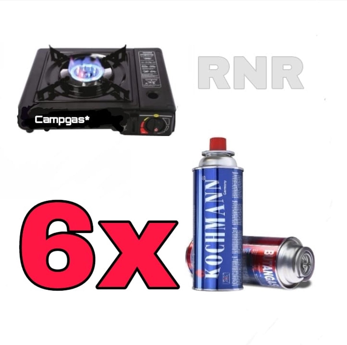 Réchaud à gaz à une pièce pour le camping – Brûleur touristique pliable