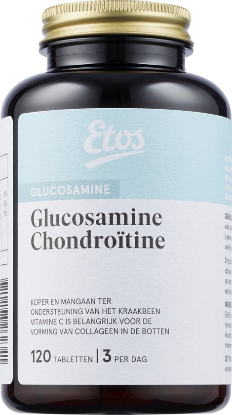 Etos Glucosamine Chondroitine - Voedingssupplement - 120 tabletten
