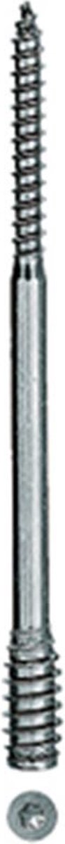 Fischer afstandsschroef ASL 6 x 100 verzinkt - Torx (Per 100 stuks)