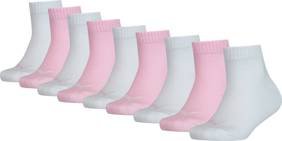 PUMA Kinder Sokken Kwartlengte - 9-pack - 23/26