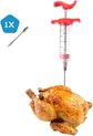 BukkitBow - RVS Marinade Injector - Injector Spuit voor BBQ Vlees - Set met Naald