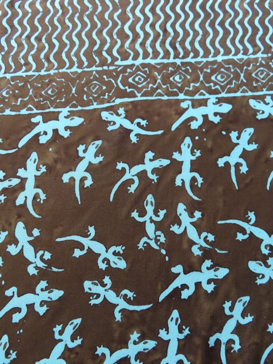 TigerTie Smalle designerstropdas met gestreept patroon - breedte