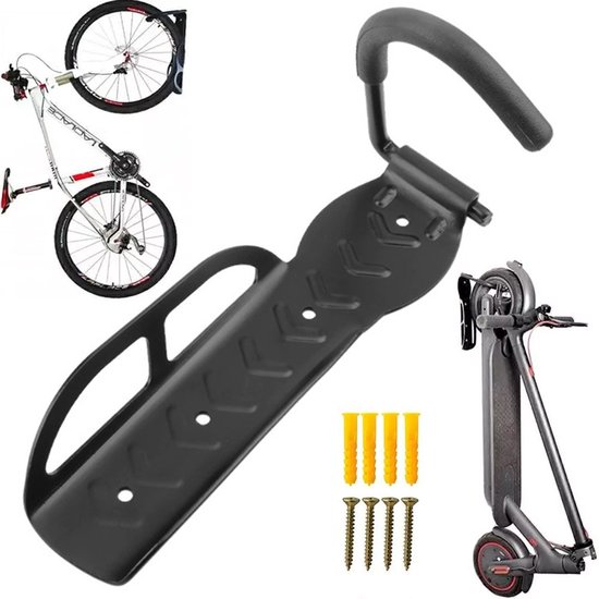 Muurbeugel fiets - Ophangsysteem voor fietsen - Fietsbeugel - Fietshaak - Geschikt voor elke fiets