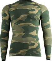 Chemise thermique homme manches longues - Vert Camouflage - Taille L/XL