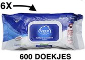VPEX desinfecterende doekjes zonder alcohol 6 pakketten van 100 stuks
