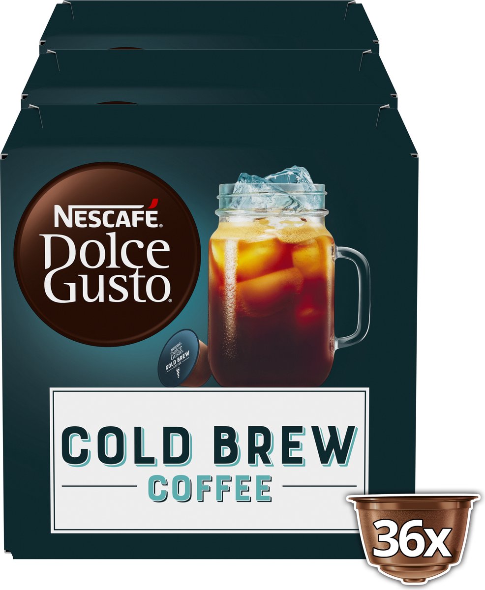 Nescafé Dolce Gusto Cold brew capsules - ijskoffie - 36 koffiecups