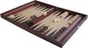 Hot sports Backgammon koffer hout bruin 35x23