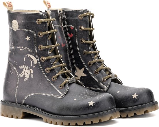 GOBY - Moon and Star - Bottes pour femmes - Boot - Bottes femmes - Ladies boots - Ladies boots - Long boots - Handmade - Taille 37