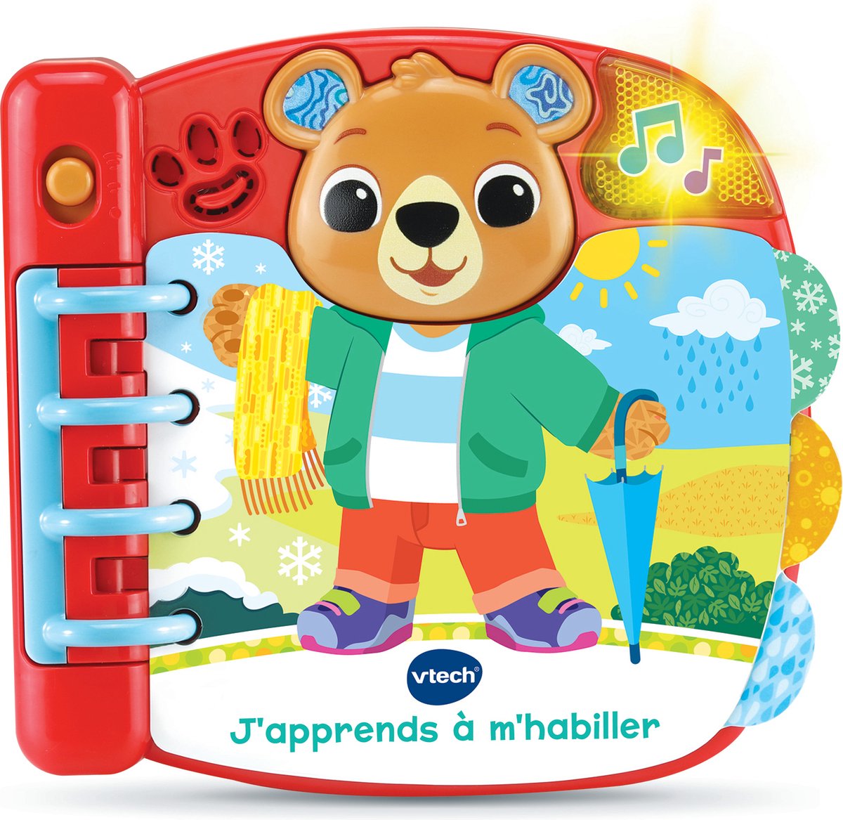 VTech Baby LIVRE J'APPRENDS A M'HABILLER