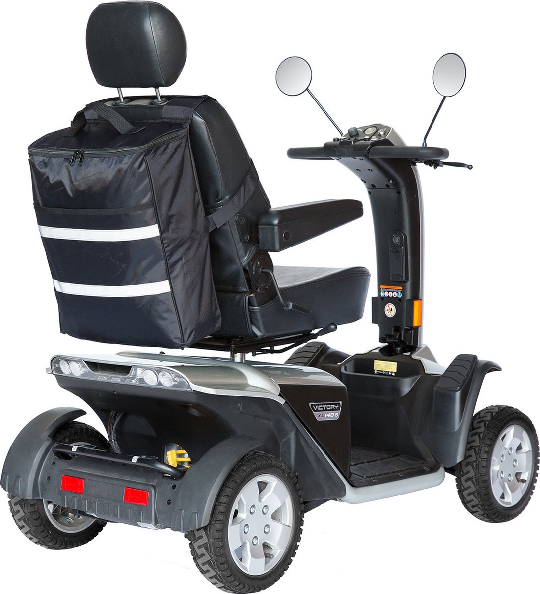 Scootmobiel boodschappentas met veiligheidsreflectie - Basic
