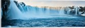 WallClassics - Acrylglas - Goðafoss Watervallen in IJsland - 60x20 cm Foto op Acrylglas (Met Ophangsysteem)