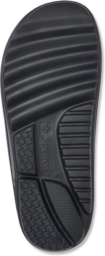 Spenco - Slippers Fusion 2 Heren - Fade black - Schoenmaat: 48 (31 cm)