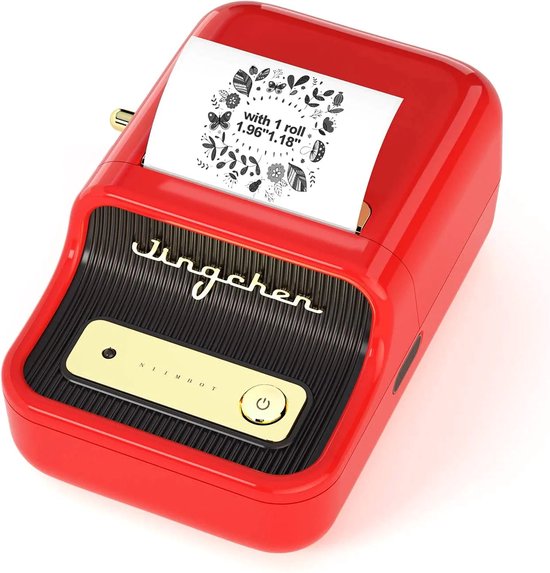 Niimbot – Imprimante D'étiquettes B21 Portable Sans Fil, Connexion