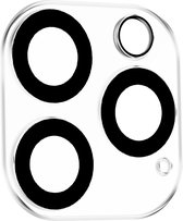 Camera folie Geschikt voor Apple iPhone 14 Pro en 14 Pro Max Gehard Glas 9H Anti-kras zwart