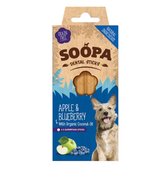 Soopa Dental Sticks Apple & Blueberry-Hondensnack-Superfood-4 Sticks