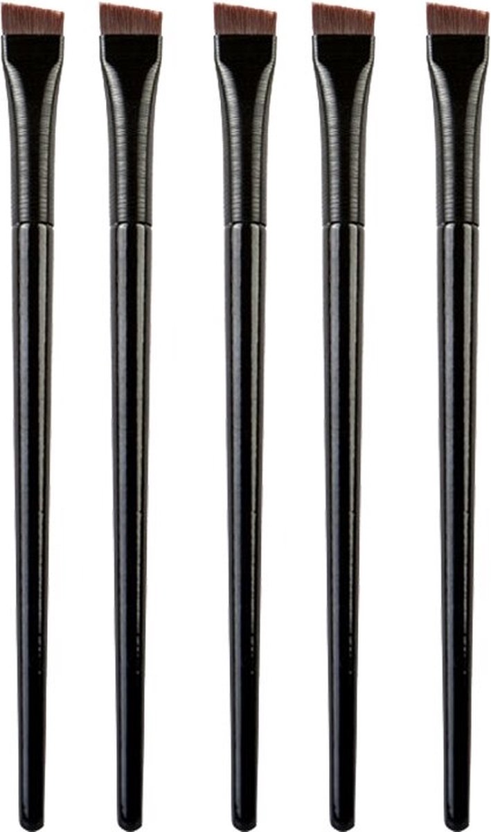 Goedkoopste WiseGoods Luxe Wenkbrauw Borstels - Wenkbrauwen Borstel - Make Up Kwastjes - Makeup Kwasten - Kwastenset Gezichtsverzorging - 5st
