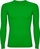 Chemise de sport thermique vert Navigation à manches raglan, modèle sans couture Prime size XL- XXL