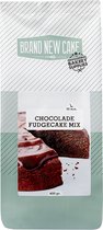 BrandNewCake® Chocolade Fudgecake-mix 400gr - Bakmix
