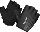 GripGrab - Ride Padded Korte Vinger Zomer Fietshandschoenen met lichte Padding - Zwart - Unisex - Maat XL