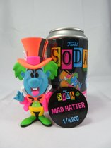 Funko Soda Mad Hatter (Black Lite) Alice IN Wonderland Vinyl Disney 1/4200 EXCLUSIVE!