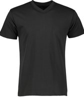 Jac Hensen T-shirt - V-hals - Zwart - XL