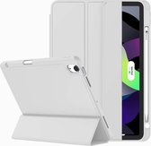 Mobiq - Flexibele Folio Hoes geschikt voor iPad Air (2022 / 2020) - grijs