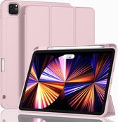 Mobiq - Flexibele Trifold Hoes geschikt voor iPad Pro 11 (2022/2021/2020) - roze