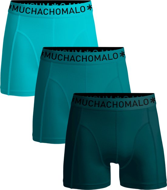 Muchachomalo Heren Boxershorts 3 Pack - Normale - Mannen Onderbroek met Zachte Elastische Tailleband