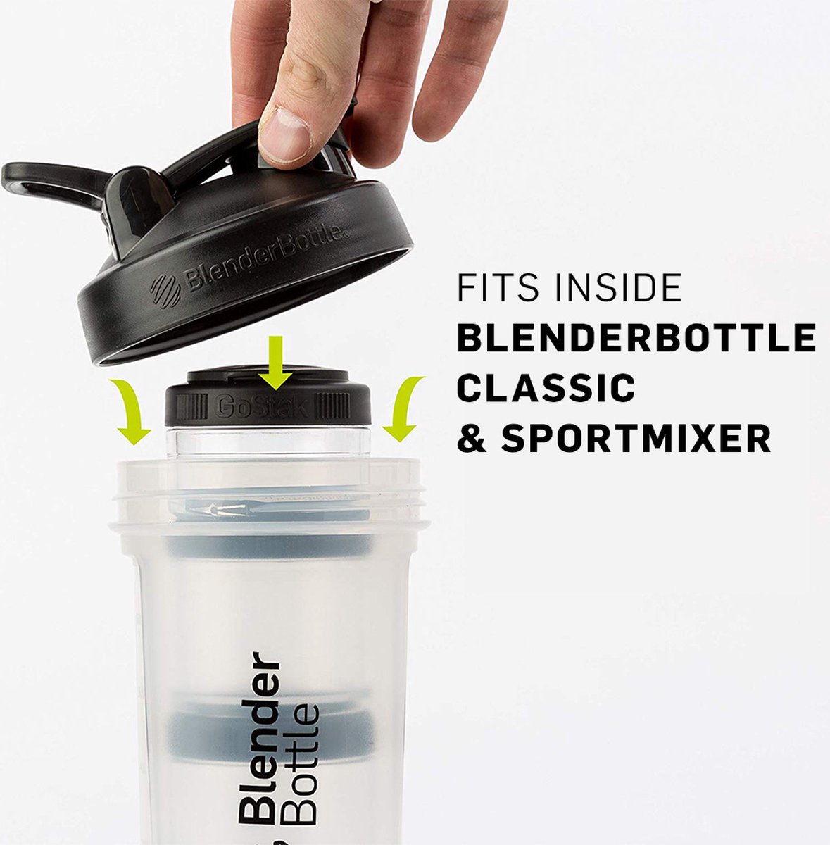 BlenderBottle and GoStak Review: Stack It, Shake It and Go!