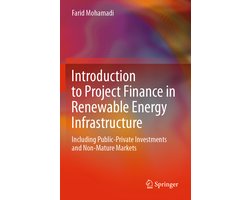 Omslag van Introduction to Project Finance in Renewable Energy Infrastructure